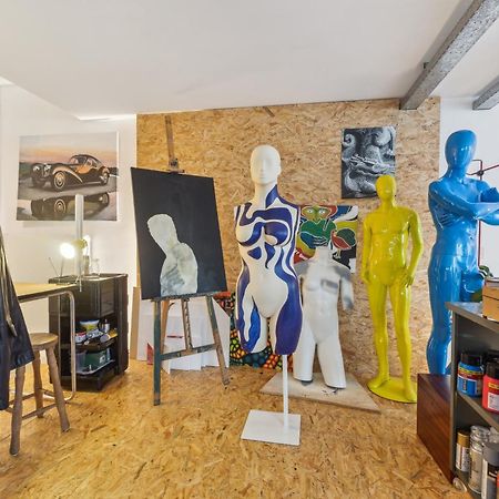 גנט Cosy Art Studio Near Station With Bikes And Garden מראה חיצוני תמונה